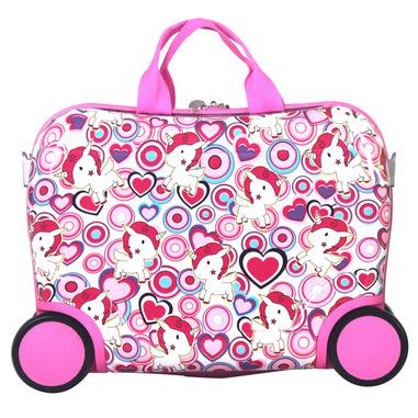 Immagine per TROLLEY CAVALCABILE BAMBINI UNICORNO da Sacchi elettroforniture